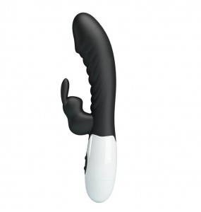 Pretty Love - Naughty Bunny Powerful Vibrating Massager Wand (Battery - Black)